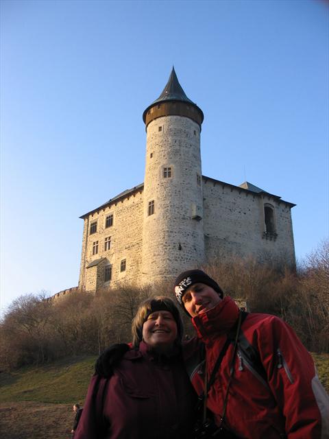 Myself, my mum and the castle