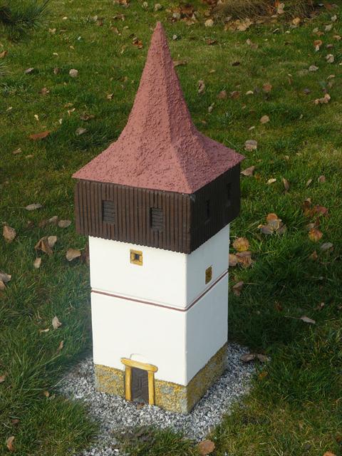 Zvonice u kostela všech svatých v Hronově