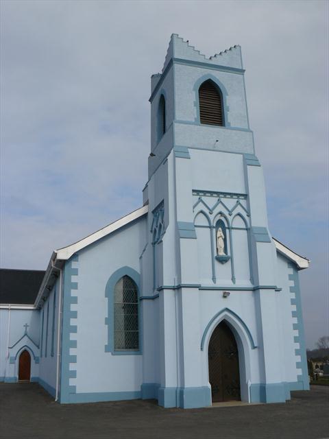 Kostel - město Derrytrasna