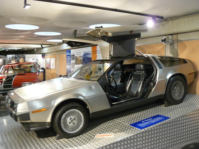 Známé auto DeLoreain