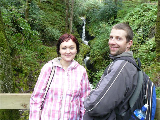 Vodopád v Glendalough