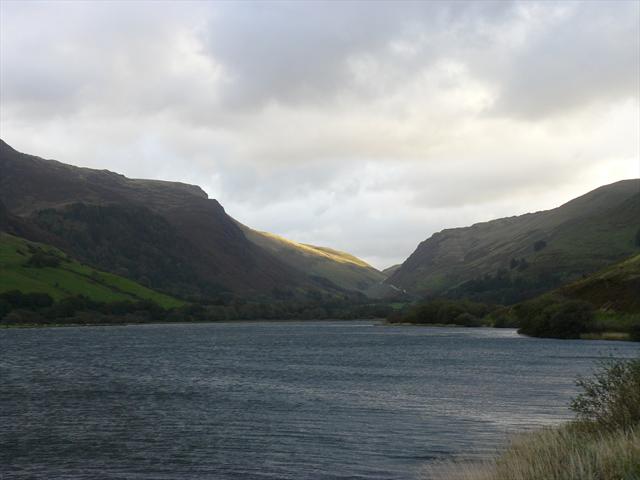 Jezero u města Tal-y-llyn